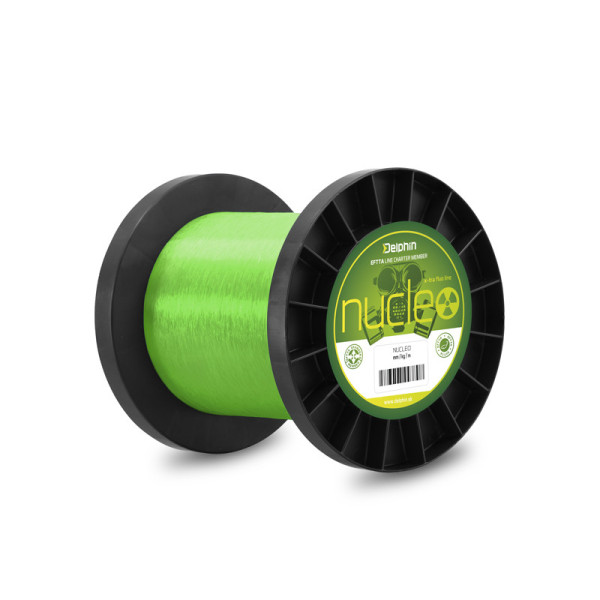 Carp fishing line NUCLEO / fluo green 0,28mm 6,4kg 26000m