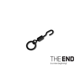 Swivel with a ring Delphin THE END Ronnie / 10 pcs 6/13kg