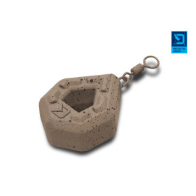 Gripper lead Delphin CyberBARBED with an opening 150g