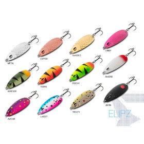 Spoon Delphin ELIPZ FullSCALE 12g COPPER Hook 2