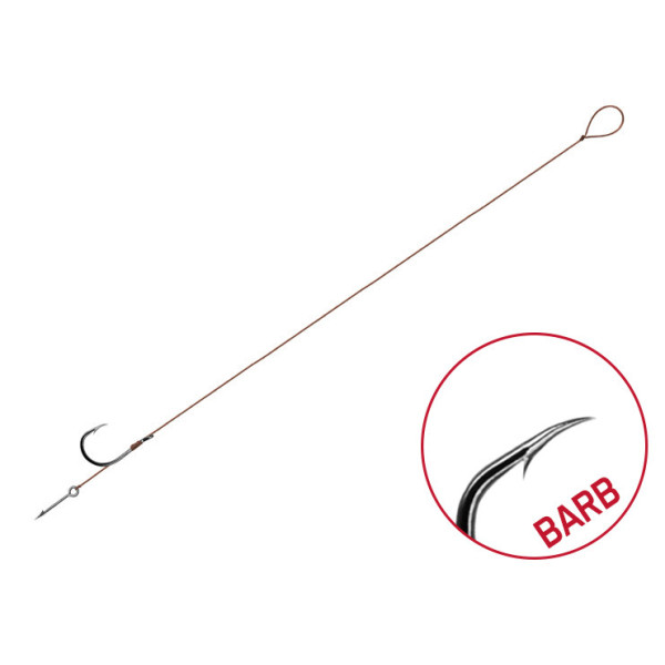 Rig Delphin Proxi Sting / 6pcs 8cm / 0,10mm / BARB 12 / Sting 5mm