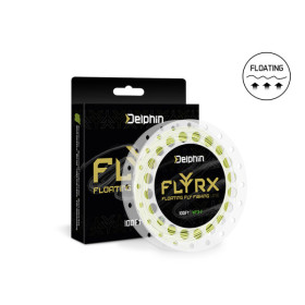 Fly fishing braided line Delphin FLYRX WF5-F / 100 FT