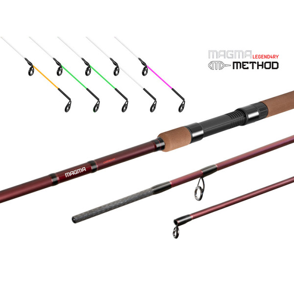 Tip MAGMA LEGEND4RY Method Heavy - white /Carbon/ 1 pcs