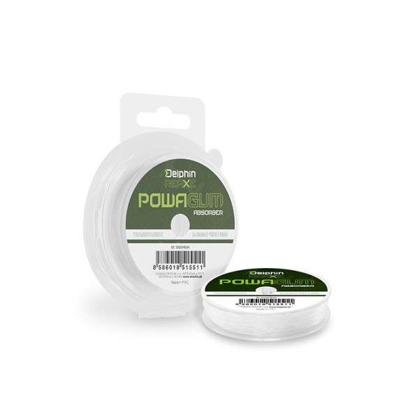 Delphin REAXE PowaGUM Absorber Clear 1mm/8kg/10m