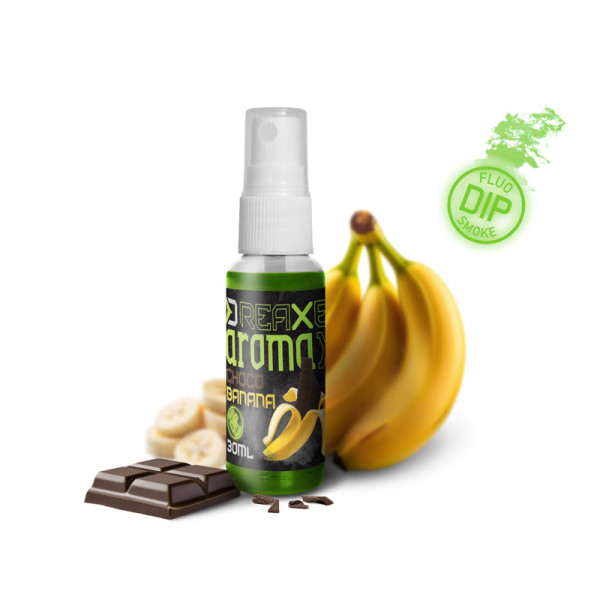 Dip spray Delphin AromaX/30ml Chocolate-Banana/fluo green