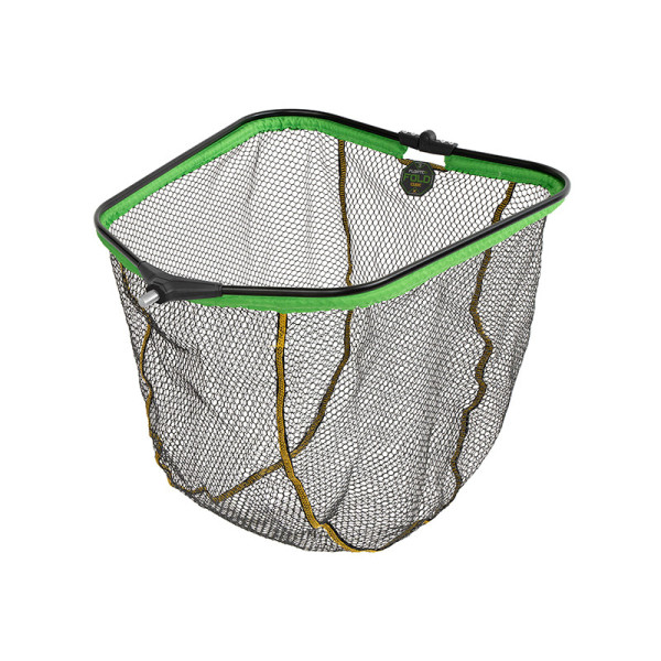 Floating landing net head Delphin REAXE FloateR FoldCUBE 60x50cm