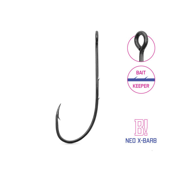 Cheburashka hook Delphin B! NEO X-BARB / 8pcs 2