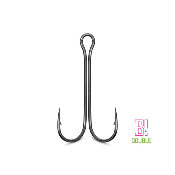 Hook Delphin B! Double / 8pcs 2