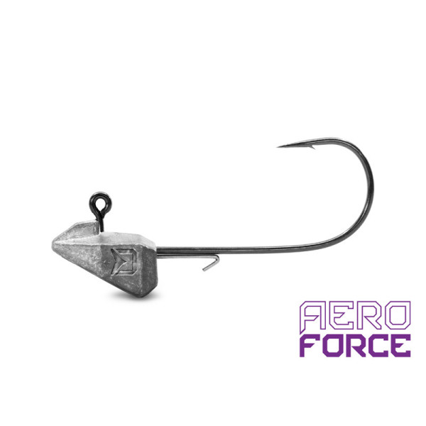 Standup jig with a grub keeper Delphin AeroFORCE / 5 pcs 5g-4