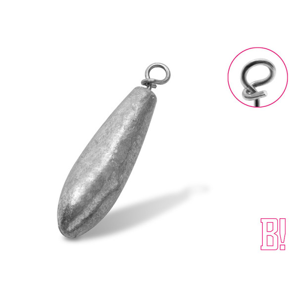 Delphin B! Additional Weight with Clip / 5pcs 10,0g