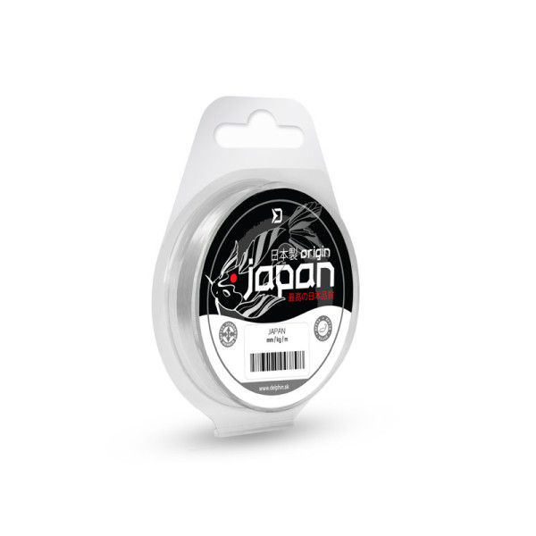 Monofilament Delphin JAPAN Origin / Ultra transparent 0,234mm 4,43kg 50m