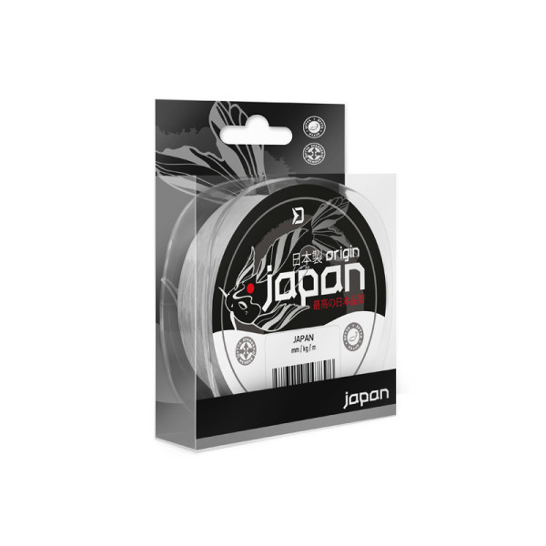 Monofilament Delphin JAPAN Origin / Ultra transparent 0,128mm 1,41kg 200m