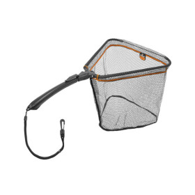 Spin fishing landing net Delphin FoldSPIN 40x40cm