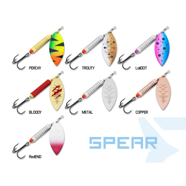 Delphin SPEAR Spinner 6,2g/size.1/PERCHY