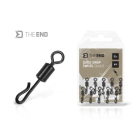 Quick swap swivel Delphin TheEND QuickS / 10 pcs 4