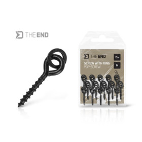 Screw with a ring Delphin TheEND POP Screw / 15 pcs M