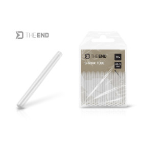 Shrink tube Delphin TheEND / 30 pcs 43mm x 3mm / Clear