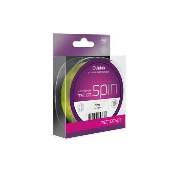 Delphin Method SPIN yellow 0,18mm 3,0kg 300m