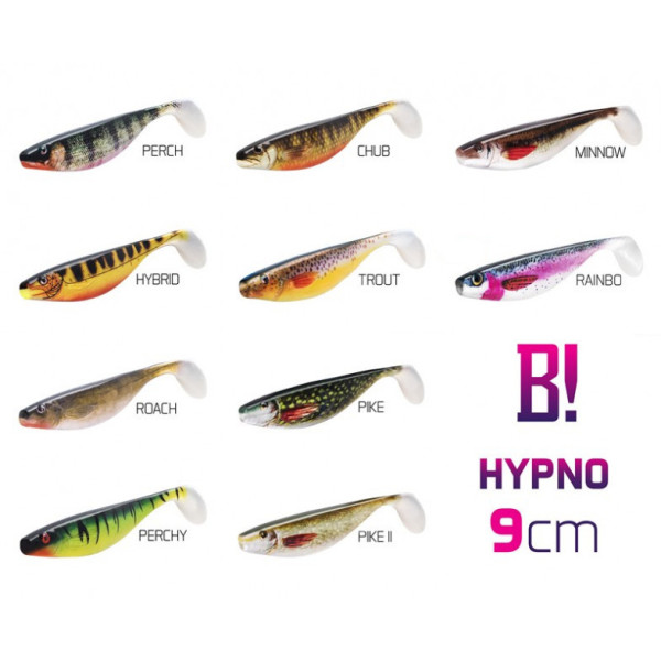 Lure BOMB! HYPNO / 3pcs 9cm/3D ROACH