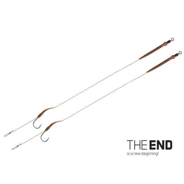 Delphin THE END Boilie rig / 2pcs 20cm/25lbs/ 2
