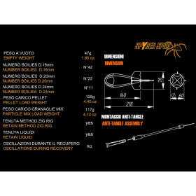 Advance Fishing Spyder Spod Night Glow