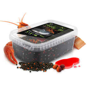 Pellet box Delphin Reaxe READY&GO Salmon-Crayfish/400g