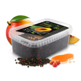 Pellet box Delphin Reaxe READY&GO Mango-Peach/400g