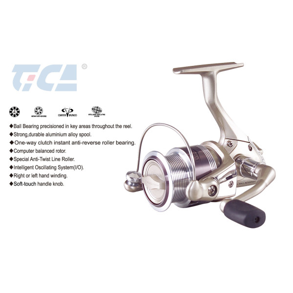 Ritė TiCA Cambria LY3000 FD 4+1bb 4.9:1 AL spool