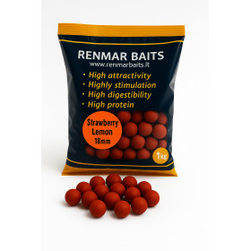 RENMAR BAITS Maasika-sidrunboiler 1kg