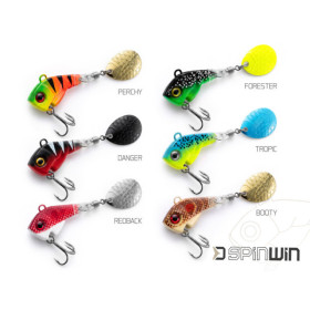 Vibrating lure Delphin SpinWIN 7,5g/PERCHY