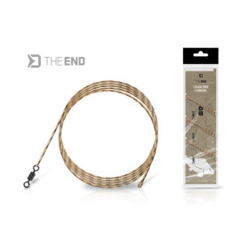 Rig Delphin TheEND Leadcore + Swivel / 3 pcs 1m