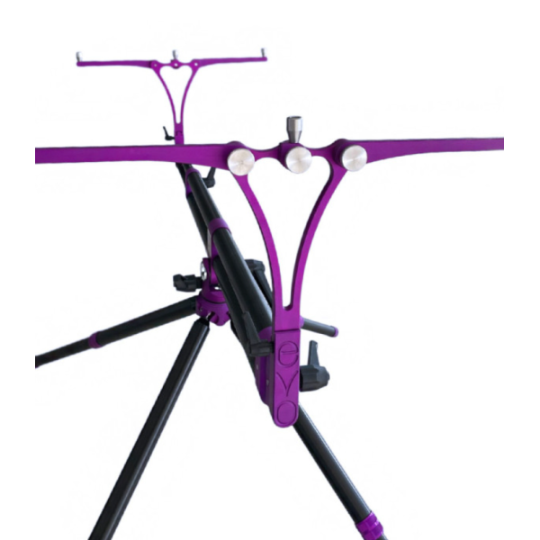 Stovas Meccanica Vadese Revolution Black/Purple 3 rods