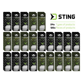 Set of feeder rigs Delphin Sting 120pcs