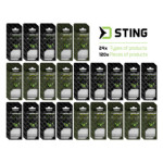 Set of feeder rigs Delphin Sting 120pcs