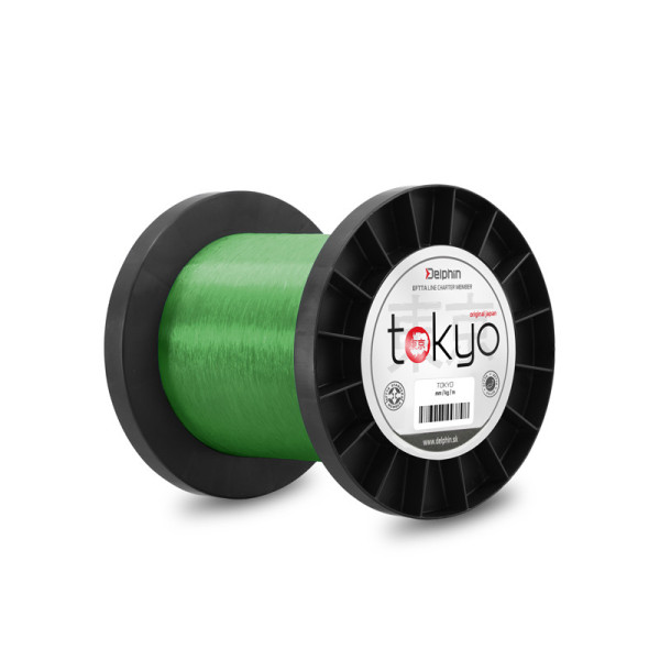 Monofilament Delphin TOKYO / fluo green 0,369mm 10,0kg 3700m