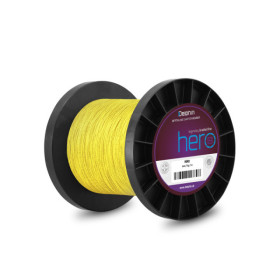 Delphin HERO 8 / fluo yellow 0,25mm 19,1kg 1000m