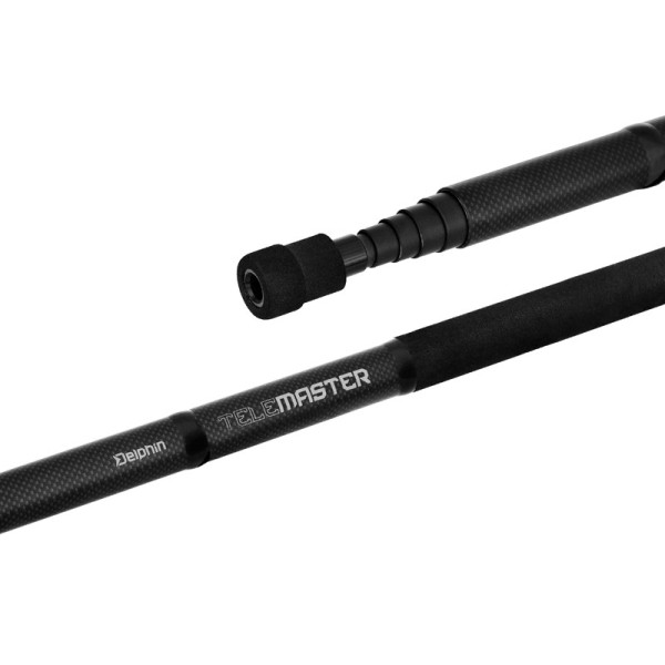 Landing net handle Delphin TeleMASTER 300cm