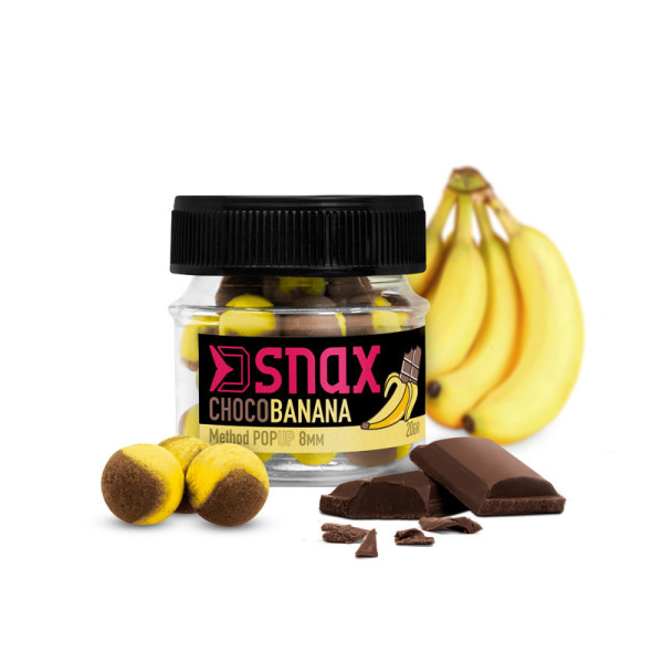 D SNAX SHELL lure 10mm/20g Chocolate-Banana/popup/soluble