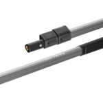 Telescopic landing net handle Delphin TRION 150cm