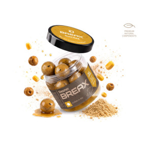 Boilies in dip Delphin BreaX / NutCAKE Tiger nut-Scopex-Sweetcorn/16mm/200ml