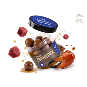 Boilies in dip Delphin BreaX / MonstaFISH Monster crab-Tuna/20mm/200ml