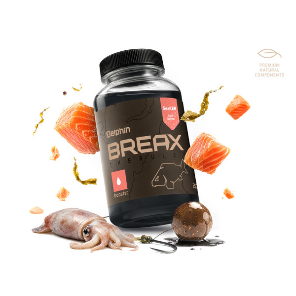 Booster Delphin BreaX / SeaKER Squid-Salmon/250ml