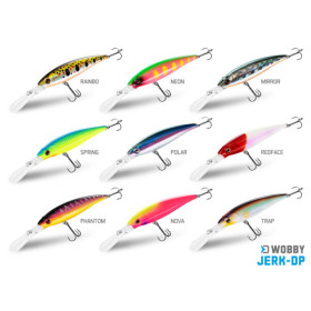 Wobbler Delphin WOBBY JERK-DP 12,5g/9cm/Susp./MIRROR