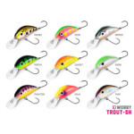 Wobbler Delphin WOBBY TROUT-SH 4g/4cm/Float./NOVA