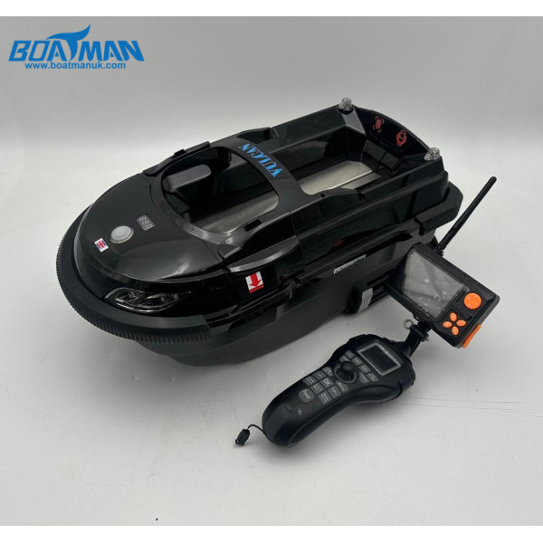 NUOMA Boatman Vulcan PRO V2 pašarų laivelis GPS su eholotu