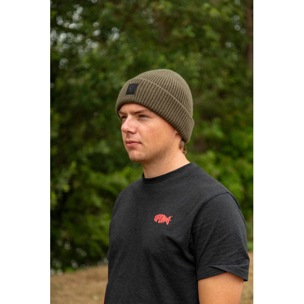 Olive Merino Blend Beanie