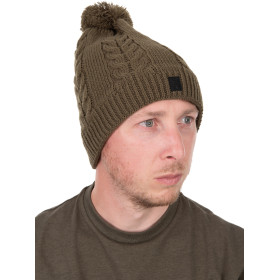 Khaki Knitted Bobble