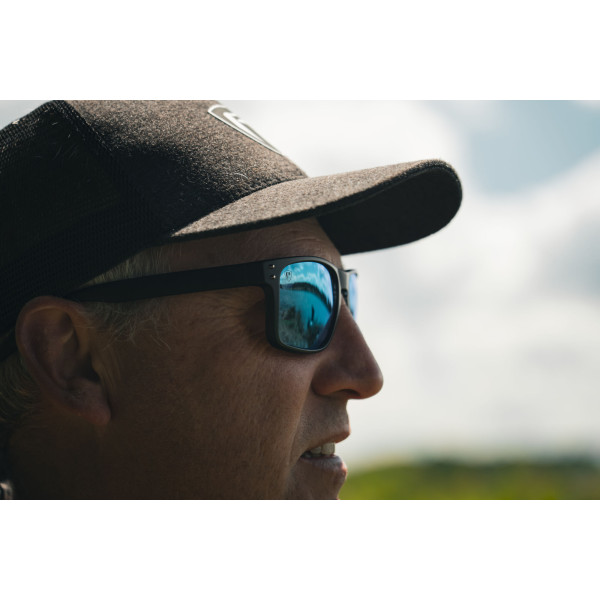 Transparent Black Brown Lens Mirror Blue Eyewear