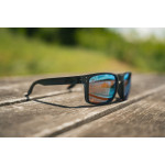 Transparent Black Brown Lens Mirror Blue Eyewear