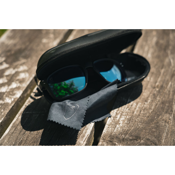 Transparent Black Brown Lens Mirror Blue Eyewear